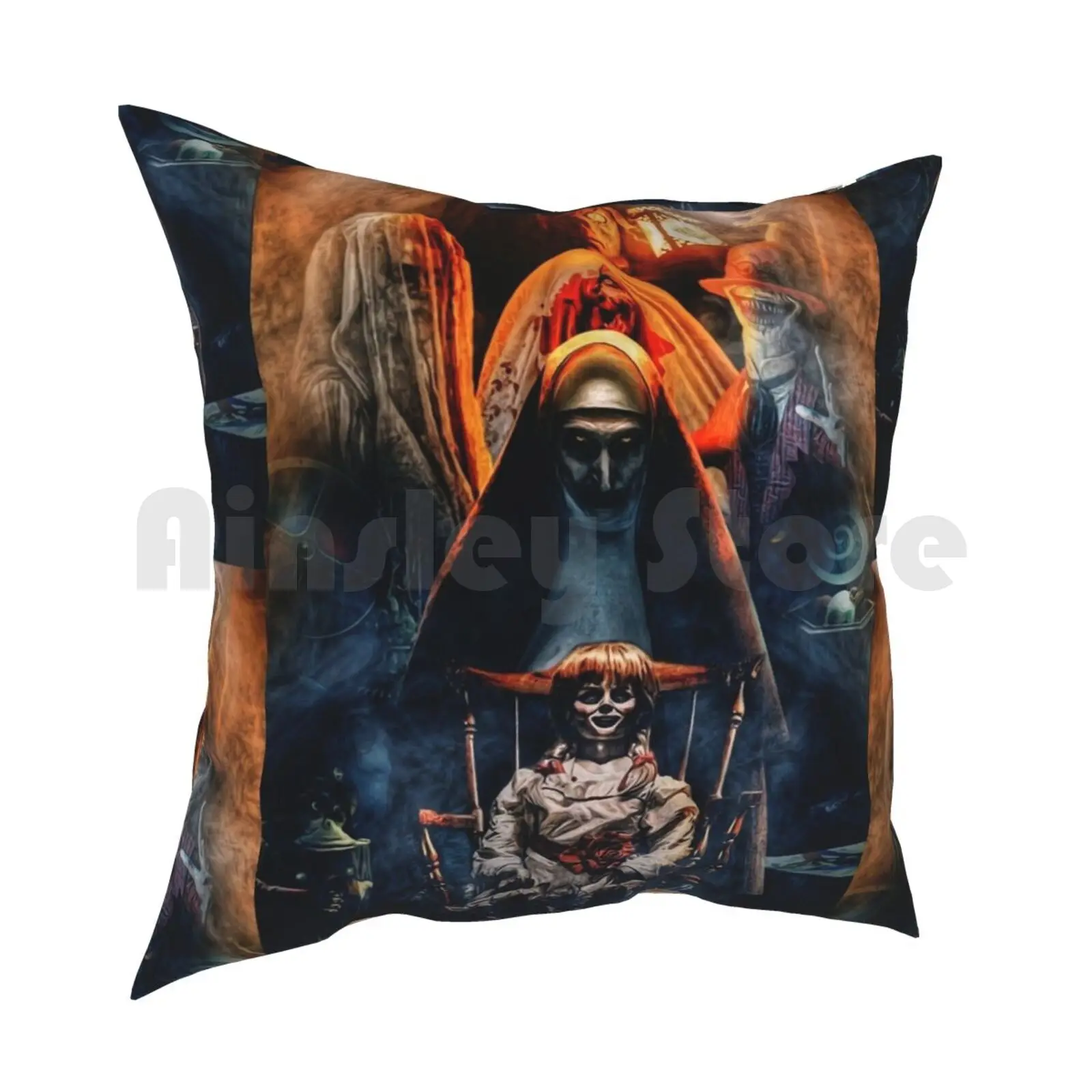 A Conjured Universe Pillow Case Printed Home Soft DIY Pillow cover Horror Movies