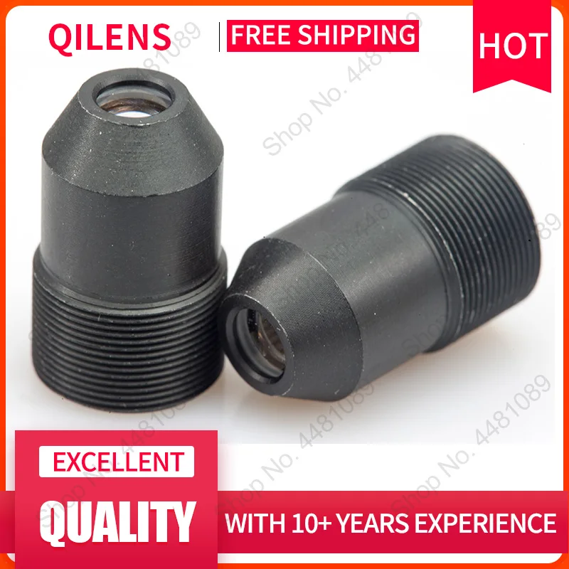 QILENS M12  FL 22mm Mini Pinhole Lens with Aperture F1.6 CCTV HD 2.0 Megapixel  for Security Cameras