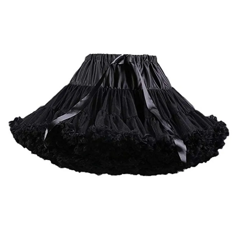 Hàng Mới Về Petticoats Cưới Cô Dâu Crinoline Nữ Cô Gái Tây Nam Không Cho Đảng Trắng Xanh Đen Váy Múa Váy Tutu