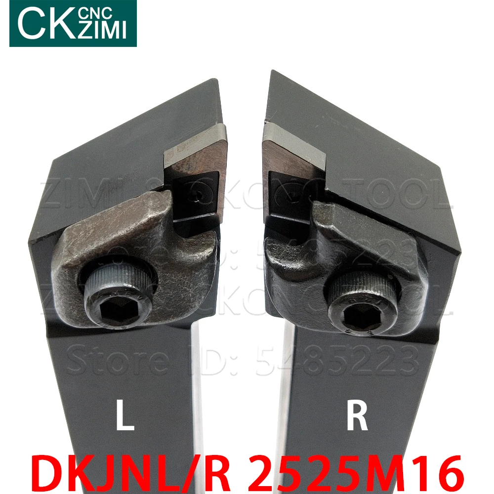 1Pcs Dkjnr 2525M16 Dkjnl 2525M16 Draaigereedschappen Externe Draaiwerktuigen Houder Cnc Metaal Draaibank Gereedschap Voor Knux 1604 Carbide inserts