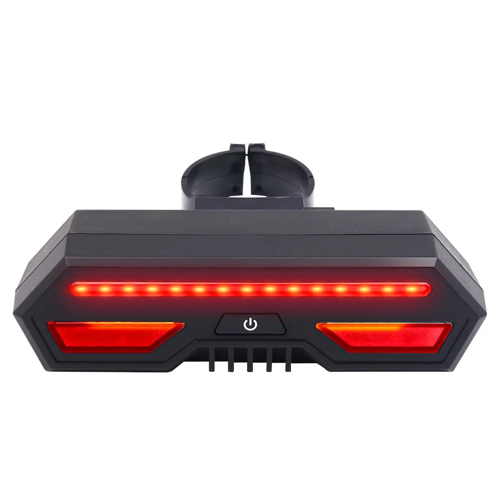 Bicycle Light USB Charging Taillights Wireless Remote control Led Bicycle Turn Signal Mountain Bike Taillight Warning Light