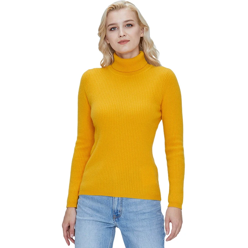 100% Merino Wool Turtleneck Women Sweater Autumn Winter Warm Soft Jumper Women 2022 Knitted Pullover Femme Cashmere Sweater Knit