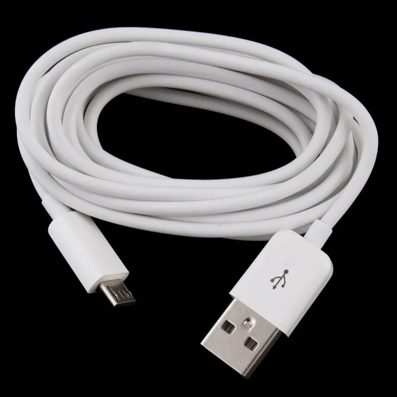 6FT 2M USB 2.0 Male to Micro USB 5 Pin Charger Cable New #25578