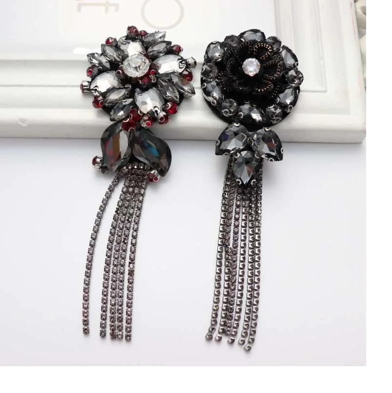 สติ๊กเกอร์ผ้าอินทรธนูฝอยแฮนด์เมด เสื้อผ้า DIY รองเท้า และหมวก สติ๊กเกอร์ตกแต่งแพทช์