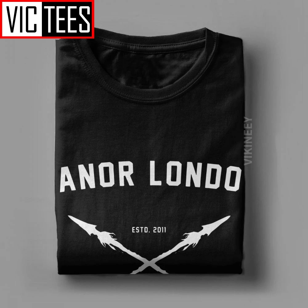 Awesome Dark Souls Anor Londo Archery Club Tshirt for Men Crewneck Cotton T Shirt Wholesale Camisas Hombre