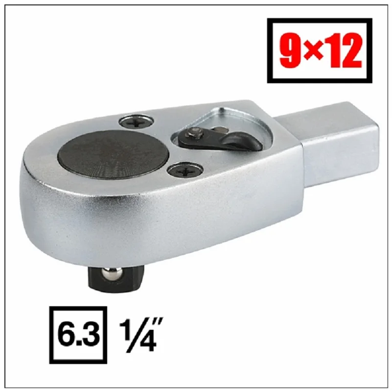 

9X12 1/2 "1/4" 3/8 "открытие предустановленный динамометрический ключ головка трещотка гаечный ключ головка рукав Авто Грузовик ремонт инструмент Часть