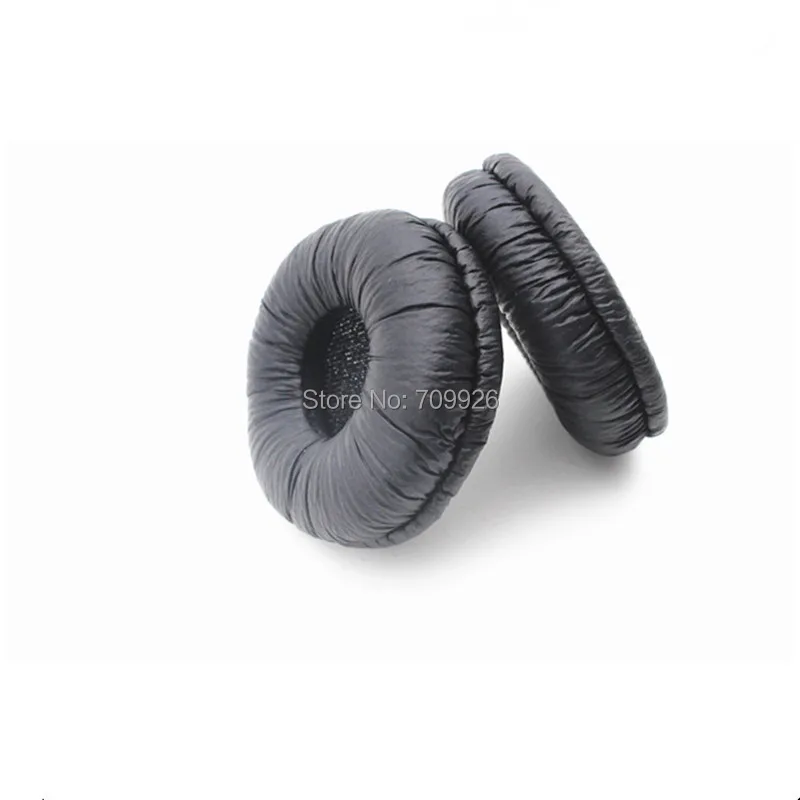 Linhuipad-almohadillas de repuesto para auriculares, almohadillas de espuma para los oídos, de polipiel, 50mm, PX100, PX200, 4 unids/lote