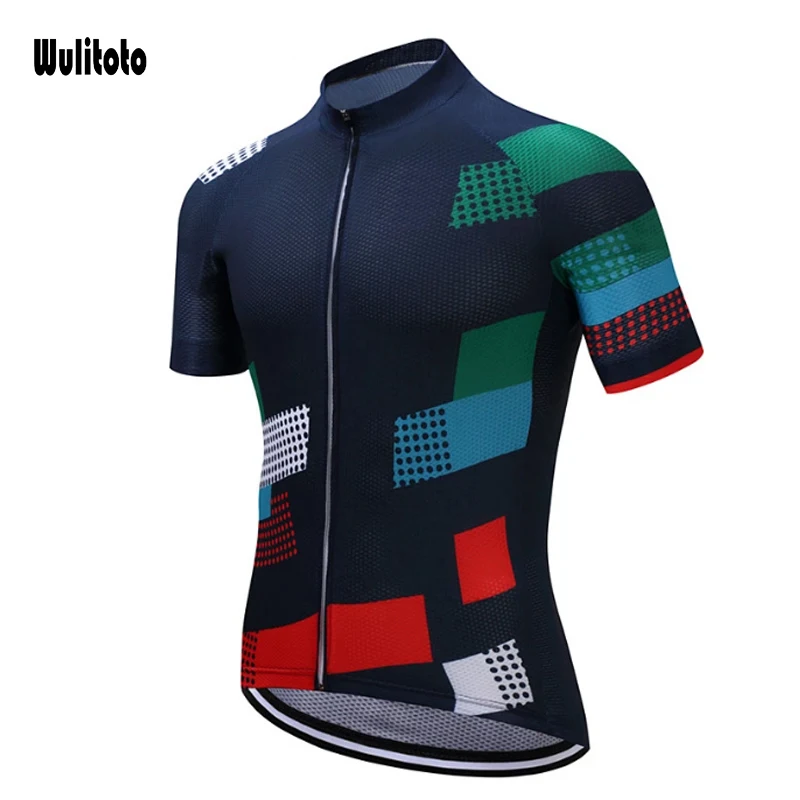 WULITOTO summer highway Cycling Jersey Short Sleeve Mountain Cycling Jersey For Men