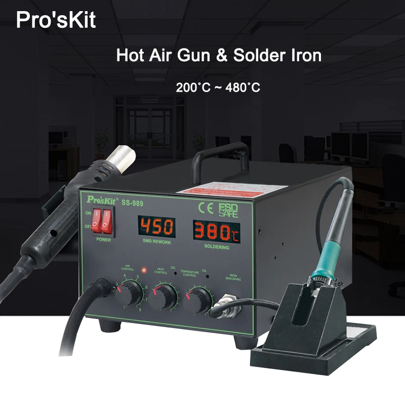 مقدمة عن محطة لحام Pro'sKit SS-989: تقييم ونصائح للاستخدام الفعّال