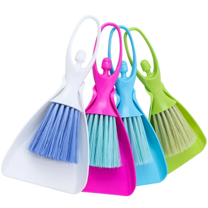 Mini Dustpan Broom Cleaning Tool Sawdust Rabbit Chinchilla Feces Hamster Pet Supplies