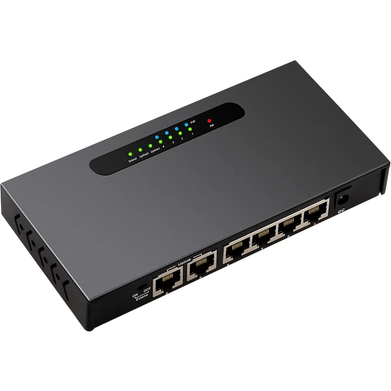 

10/100Mbps 8 POE Ports and 1 RJ45 Uplink Ports IEEE 802.3,IEEE 802.3u,IEEE 802.3ab,IEEE802.3af/at Standard POE Switch