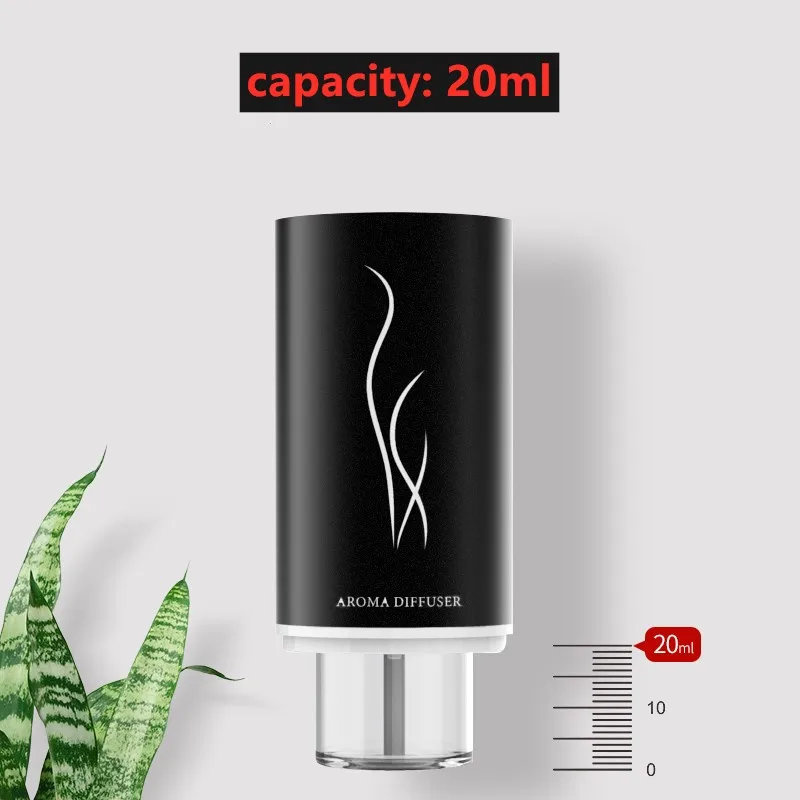 Sem água nebulizando óleo essencial aroma difusor aromaterapia de madeira nenhuma máquina perfume água purificando ar silencioso casa ou carro