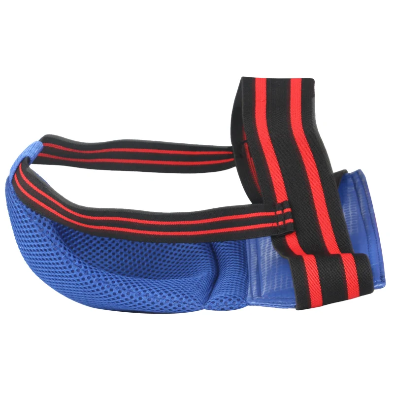 Blue Red Black Adult Male Sanda Crotch Guard Protector Taekwondo MMA Groin Protector Kick Boxing Protection Guard Men Jockstrap