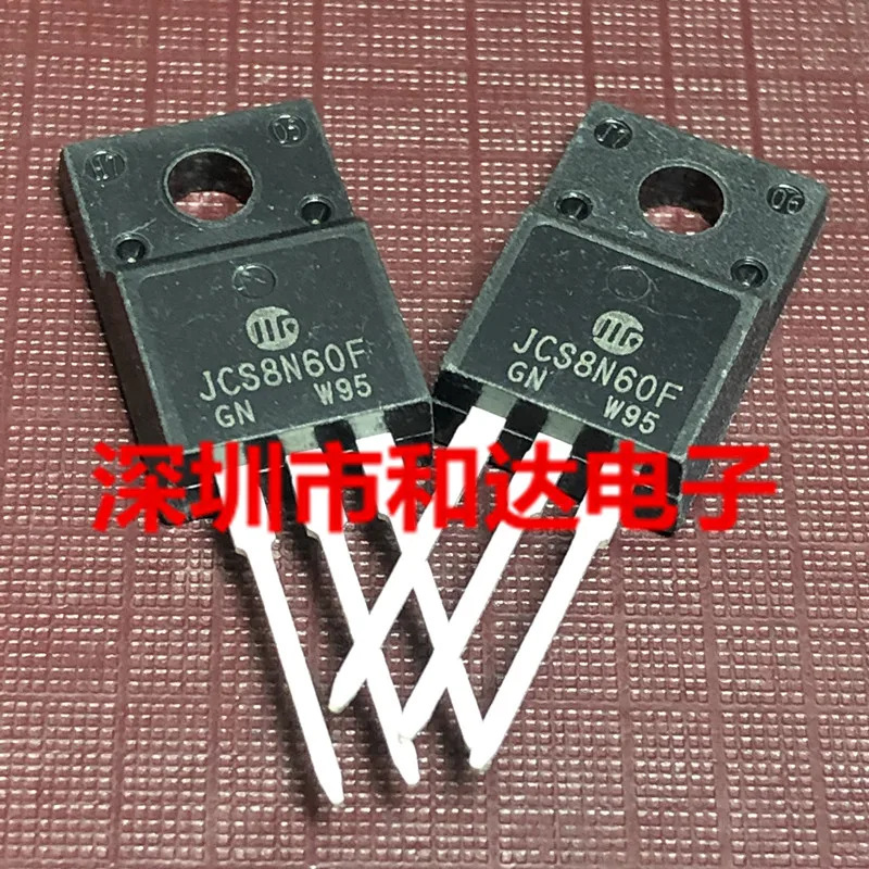 10pcs JCS8N60F TO-220F 600V 7.5A