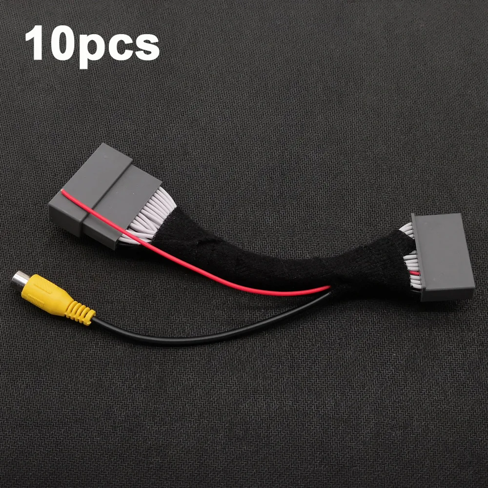 

10pcs 32Pin Original Video Input Switch Reverse Camera RCA Adapter Cable For Honda CRV CR-V 2012 2013 2014 2015 2017 2018 2019