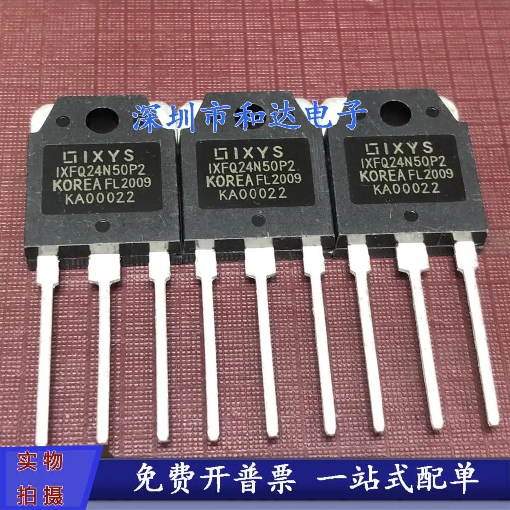 (5 Pieces) IXFQ24N50P2 500V 24A TO-3P / SGT40N60FD2PN 40N60FD2 40A 600V / BT60T60 BT60T60ANFK 600V 60A / 5N2308  TO-3P