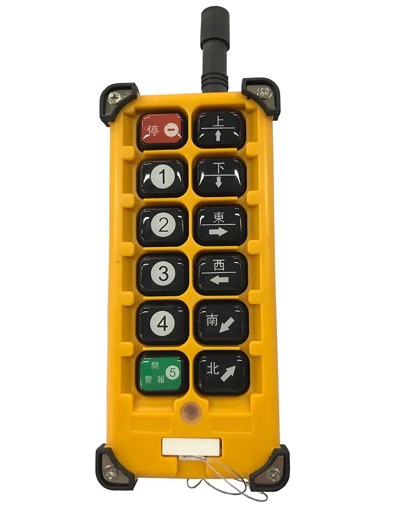 3000m DC12V 24V 12CH Radio Controller RF Wireless Remote Control Overhead travelling crane System Receiver + Remote controller