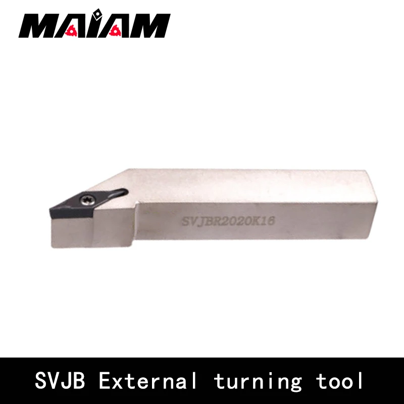 high-quality SVJB SVJBR SVJBL SVJBR1212 SVJBR1616 SVJBR2020 H11 K11 M11 K16 M16 VBMT Rhombus insert VBMT 11 16 turning tool bar