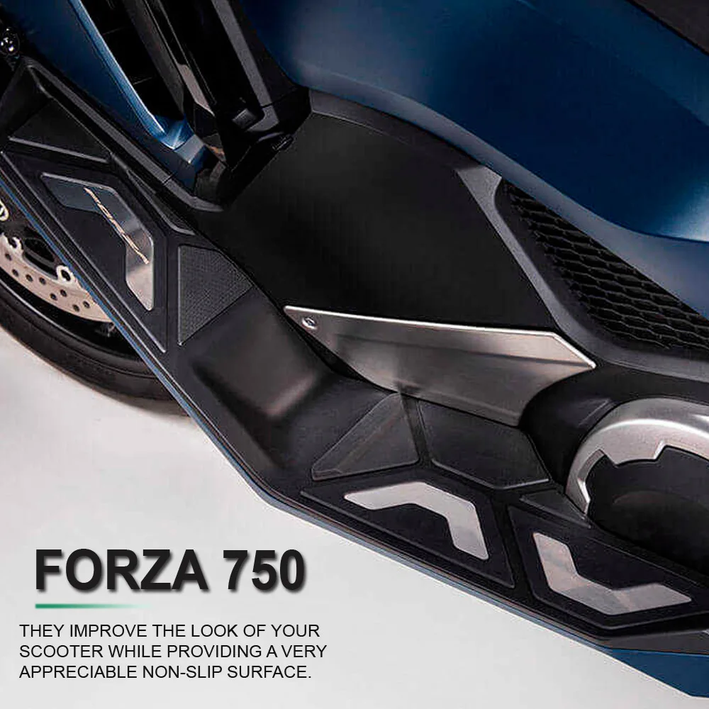 New Motorcycle Footrest Footpad Pedal Plate Parts Fit For Honda For Forza750 For Forza 750 2021 Floor Kit Spare Parts