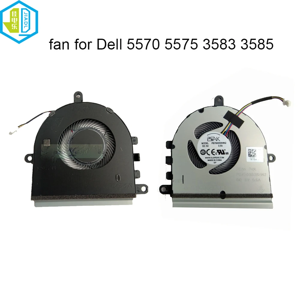 

07MCD0 Cooling CPU Fans For Dell Inspiron 15 5570 5575 3583 3584 3585 5593 3533 Notebook Cooler Radiator P75F 7MCD0 PB7806S05HN2