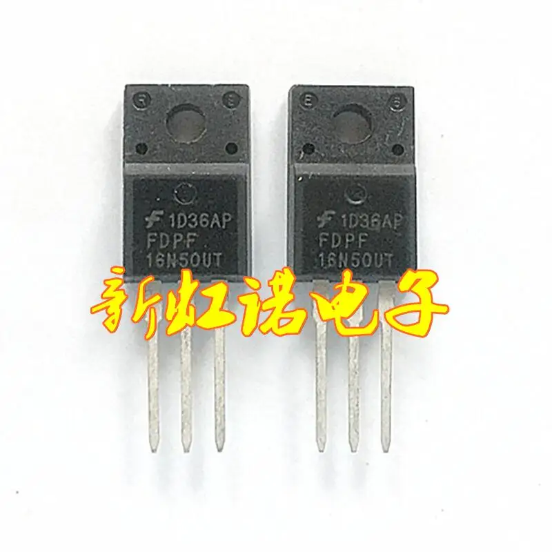 

5Pcs/Lot New Original 16 16 A500v N50 FDPF16N50UT Field Effect Tube Integrated circuit Triode In Stock