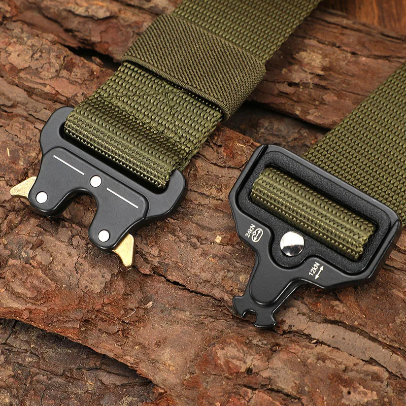 125-140long big size Belt Male Tactical military Canvas Belt Outdoor Tactical Belt men\'s Military Nylon Belts Army ceinture hom5