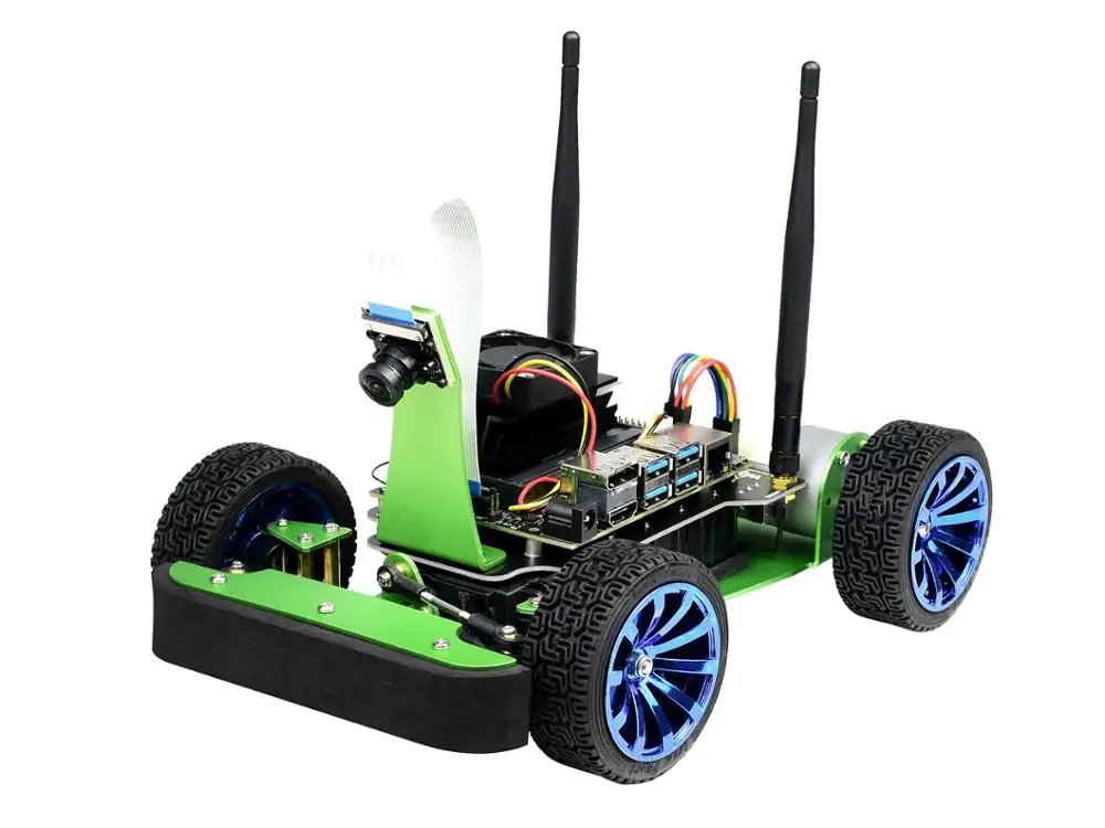 

JetRacer AI Kit, AI Racing Robot Powered by Jetson Nano B01 4GB,Deep Learning,Self Driving,Vision Line Following