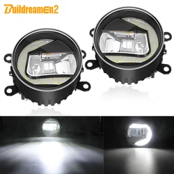 2IN1 Car LED Fog Light Assembly + Daytime Running Lamp DRL For Opel Movano Astra Meriva Vectra Zafira Agila Signum Corsa Tigra
