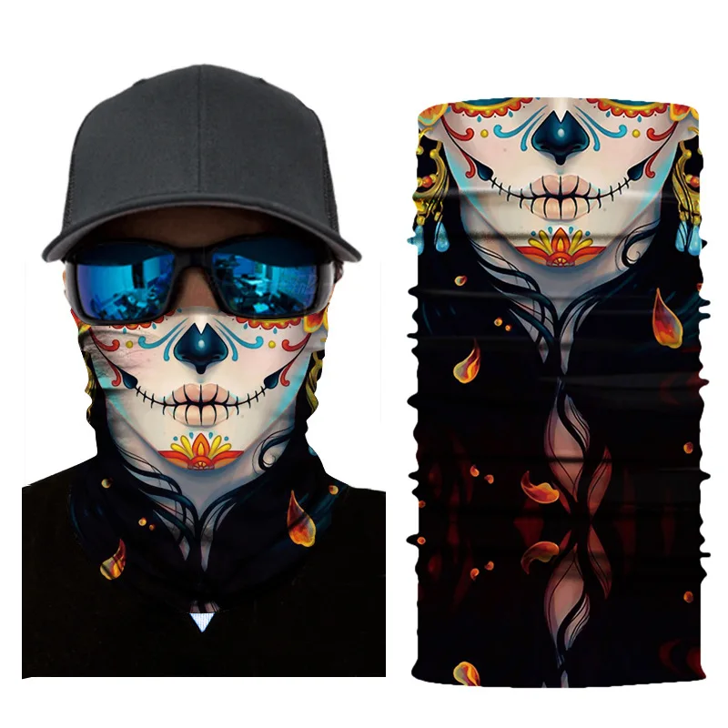 mascarillas Seamless Magic Mask Outdoor Neck Warmer Gaiter Face Scarves Sport Bandanas Cycling Motorcycle Balaclava Headwear