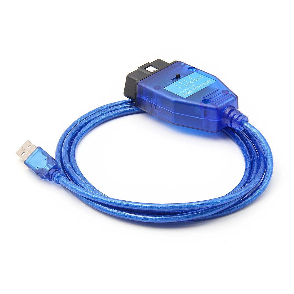 VAG KKL Fiat ECU SCAN OBD2 Diagnostic Cable FTDI FT232RL/FT232RQ Car Ecu Scan Tool For VAG KKL 409.1 Fiat ECUScan