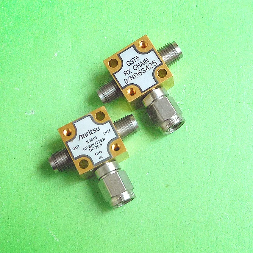 Anritsu K241B DC - 26.5 GHz 18GHZ RF 2.92 mm 2 RF coaxial power dividers