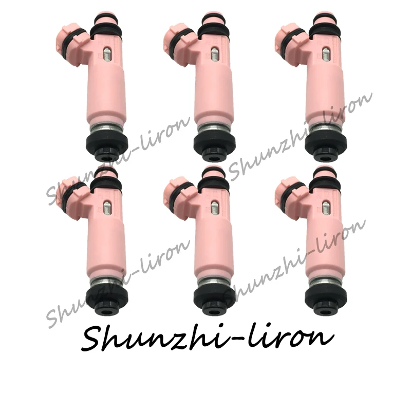 

6pcs Fuel Injector Nozzle 195500-4140 MR507376 For Mitsubishi Pajero Sport 6G72 3.0 V6