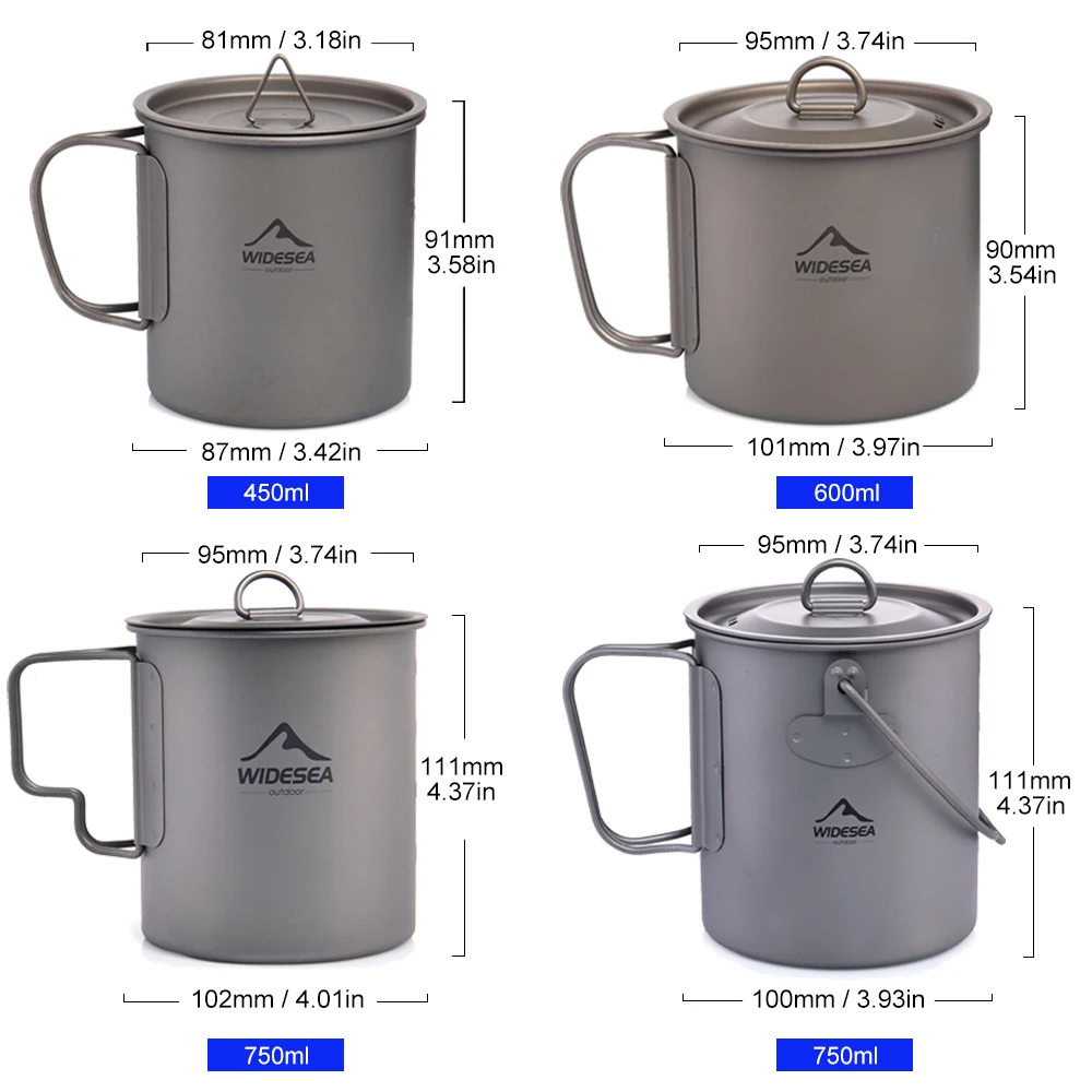 Titanium Camping Mug 3