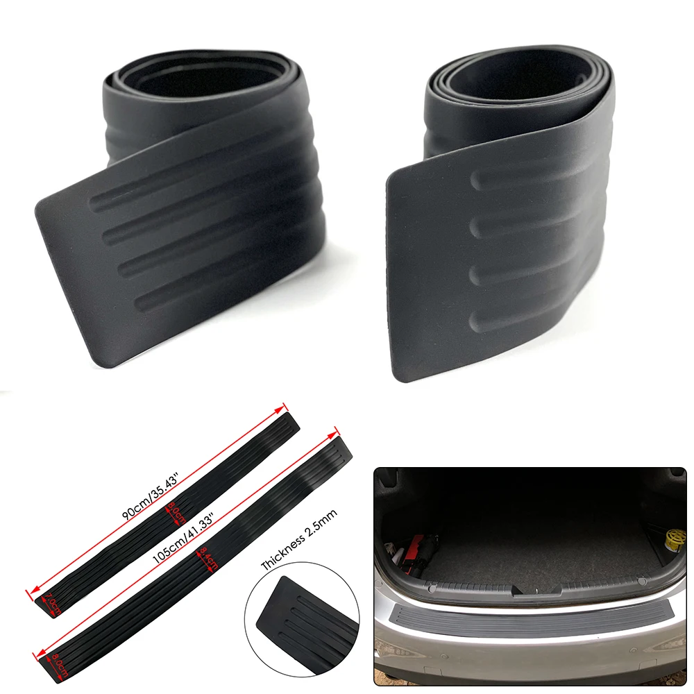 

Car Rear Bumper Scuff Protective For Ford EDGE Explorer Expedition EVOS START C-MAX S-MAX B-MAX Galaxy