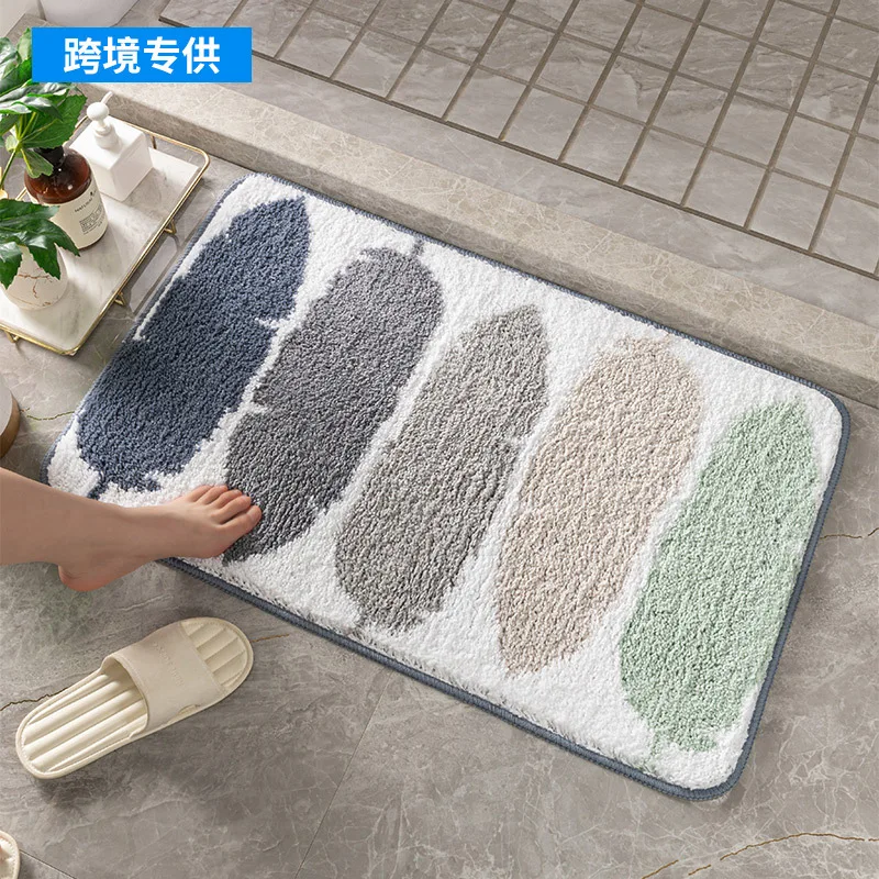 Favoria-Non-slip Mat for Bathroom, Carpet Rug, Bathroom Furniture Sets, Bath Rug, Accessories Sets, Decoration, Water Absorption