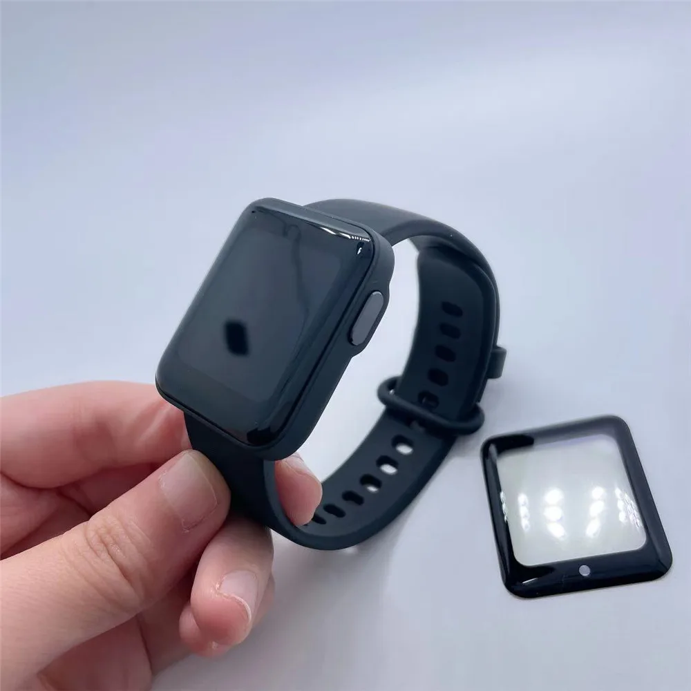 3D-Schutzfolie mit gebogenen Kanten für Xiaomi Mi Watch Lite HD Weiche Vollabdeckung Displayschutzfolie für Xiaomi Redmi Watch – Detail 4