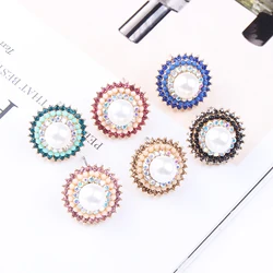 Boho Ethnic Fringe Opal Stud Earrings 2020 Handmade Beads Statement Earrings Party Stud Earrings christmas Gift Wholesales