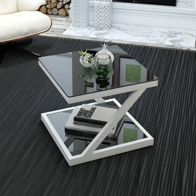 simple and modern side table stalinite Small tea table square creativity tea table drawing room small table  modern furniture