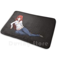 Ecchi Melty Blood , Tsukihime , Aozaki Aoko Suggestive Carpet Mat Rug Cushion Soft Lewd Lewd Senpai Ecchi Hentai First