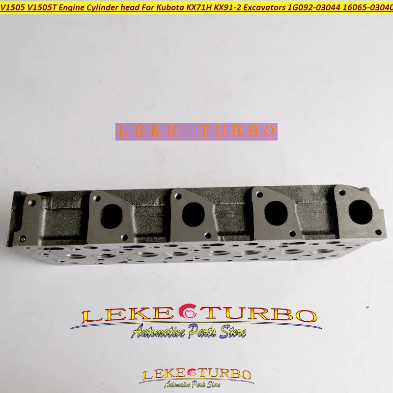 ww V1505 Cylinder head For Kubota KX71H KX91-2 Excavator V1505T Engine 1G092-03044 16065-03040 1G092 03044 1G09203044 1606503040