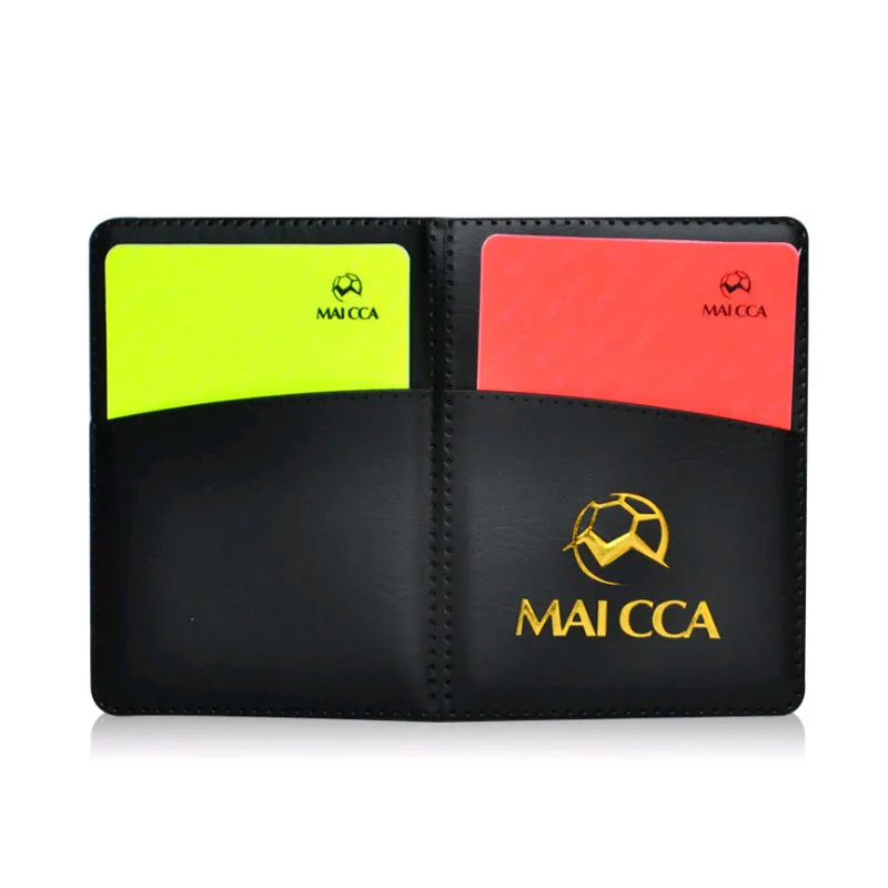 Soccer Referee Cards Sports Team with Pencel Book Coins Set Toss Unit Football Whistles Loudly Fair Play Match Referee Equipment