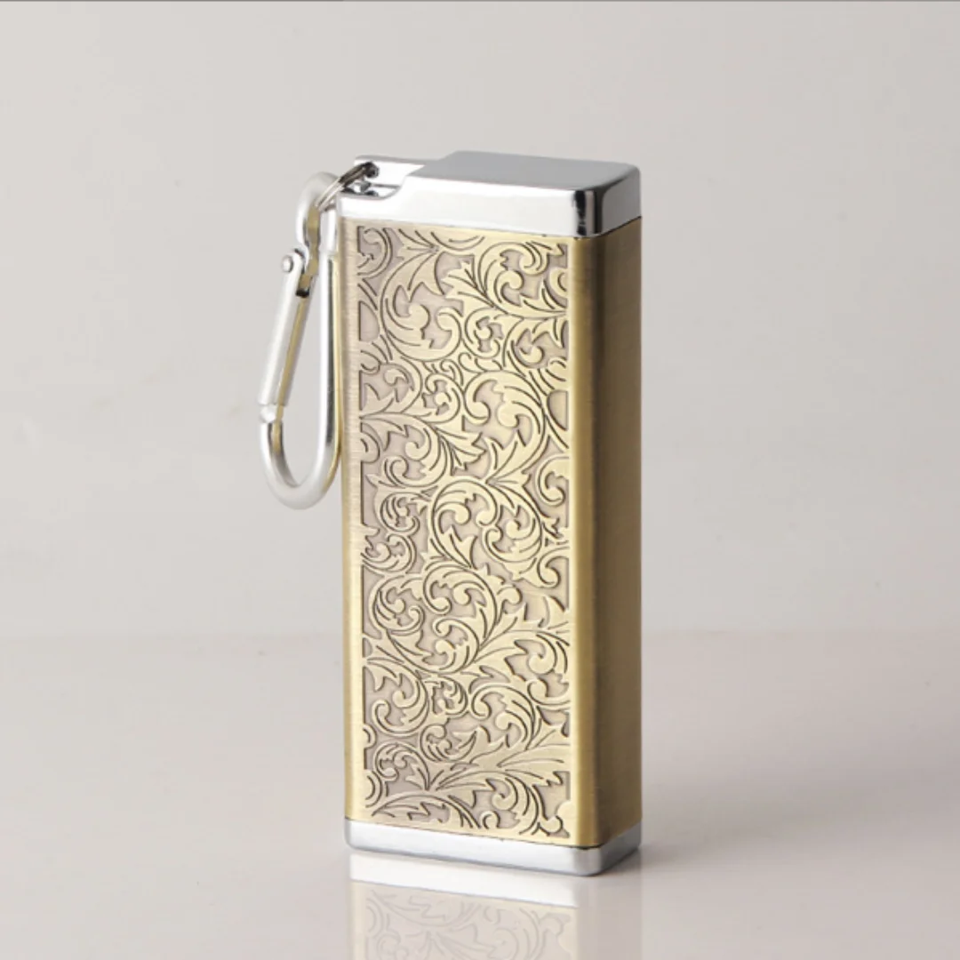 

Portable Ashtray with Lid, Keychain Ashtray, Mini Metal Bottle, Lightweight, Living Room, Home, Fashion, 9 Colors