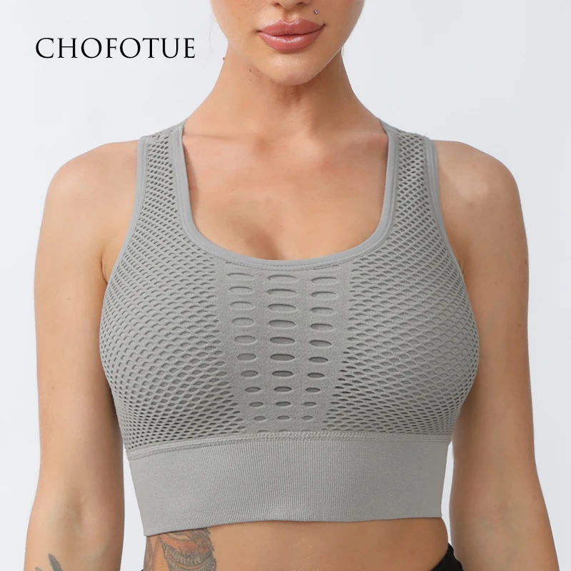 Sports Bras For Women Yoga Bra For fitness Workout Running Shirts Seamless Comfortable Yoga Bras Tank Top With Removable Pads