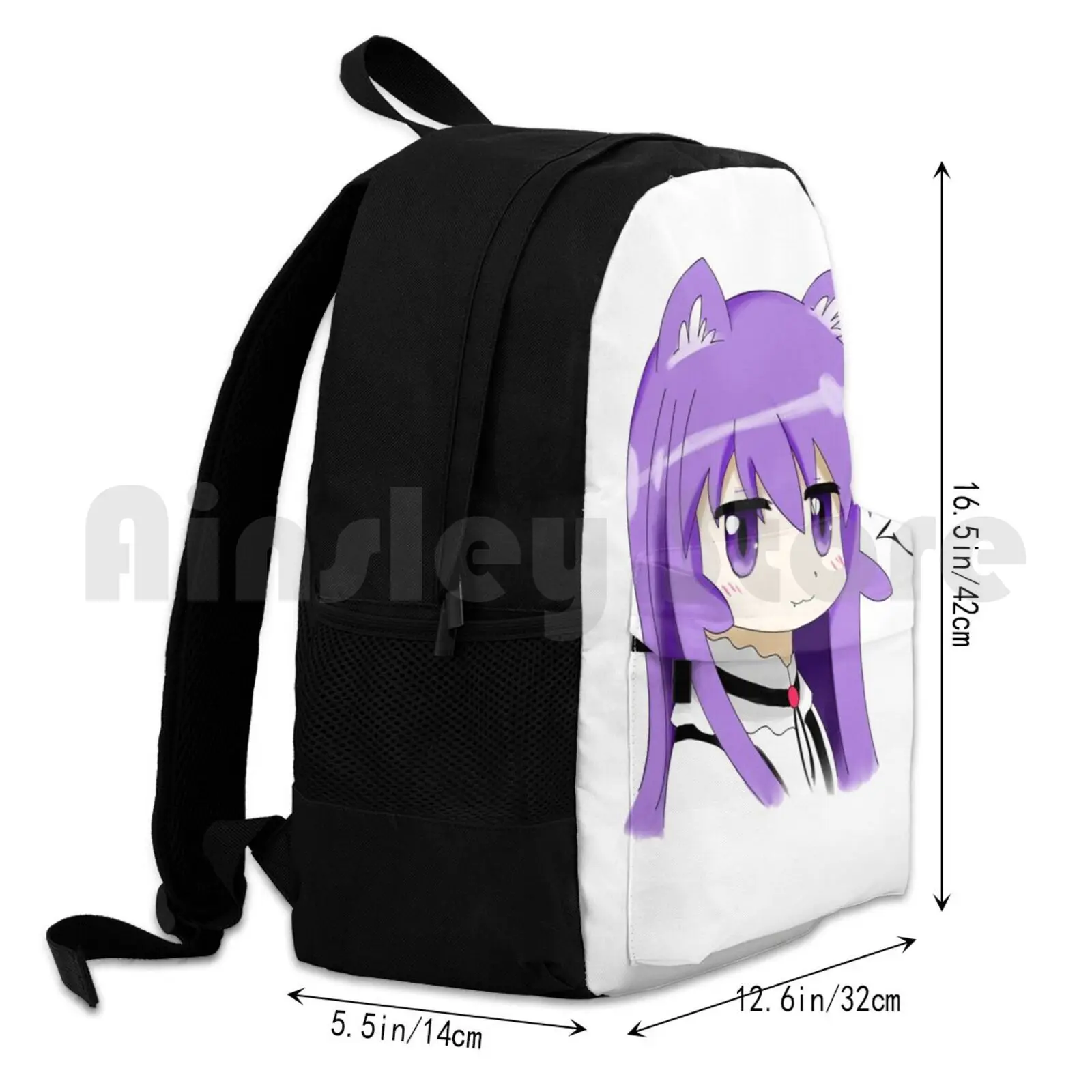 Tsumiki Miniwa Zaino da trekking all'aperto Impermeabile da campeggio Viaggio Tsumiki Miniwa Acchi Kocchi Anime Manga Neko Girl Neko Kawaii