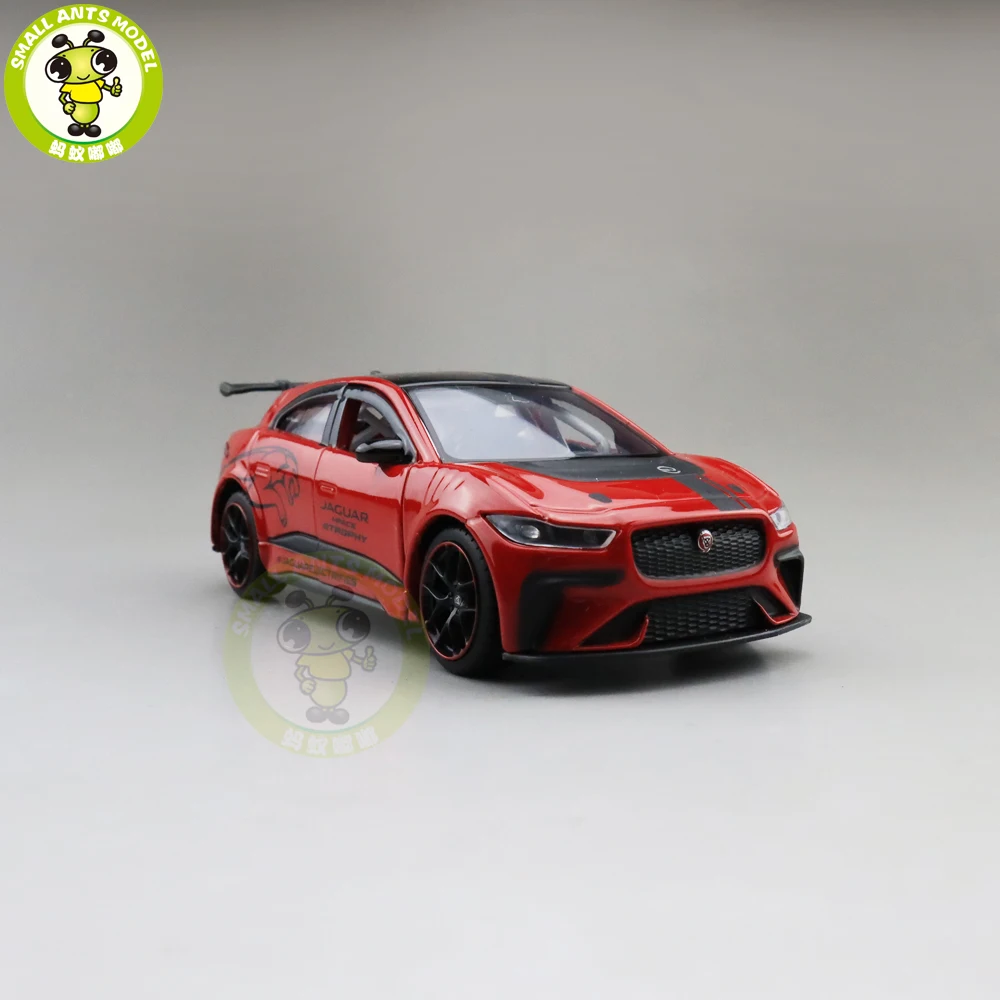 1/36 JKM I-PACE eTROPHY Diecast Model CAR Toys for kids Pull Back Boys Girls gifts