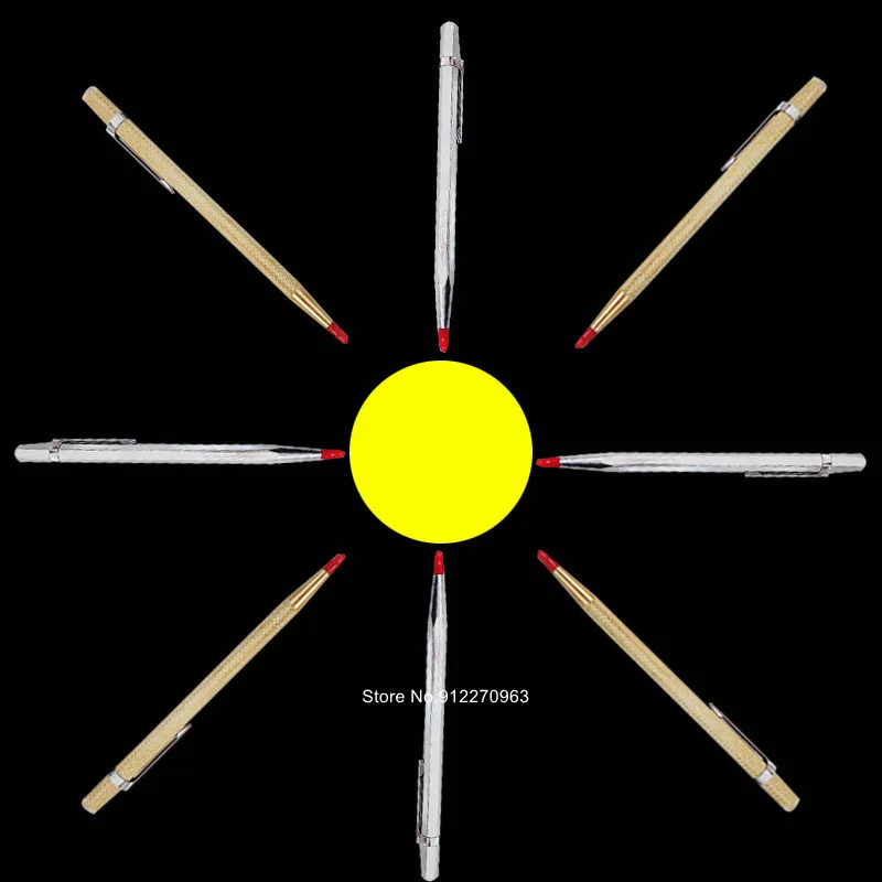 Alloy Steel Scribing Needle Tile Carbide Head Ceramic Tile Scribing Pen Metal Marble Hard Marker Pen
