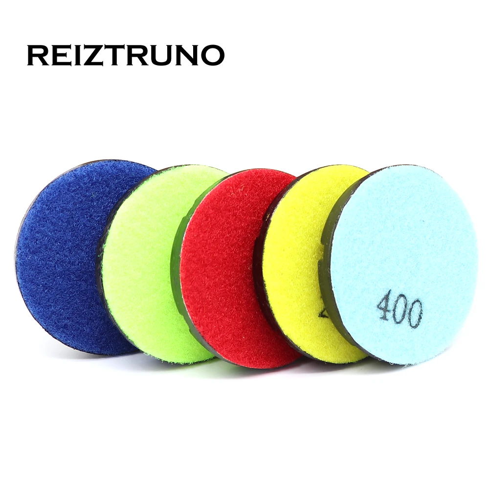 REIZTRUNO Ceramica Tamponi Per Lucidatura 3 pollici Pavimento di Cemento Rettifica di Ceramica Bonded Rettifica Disco Per Calcestruzzo Macinazione Grossolana