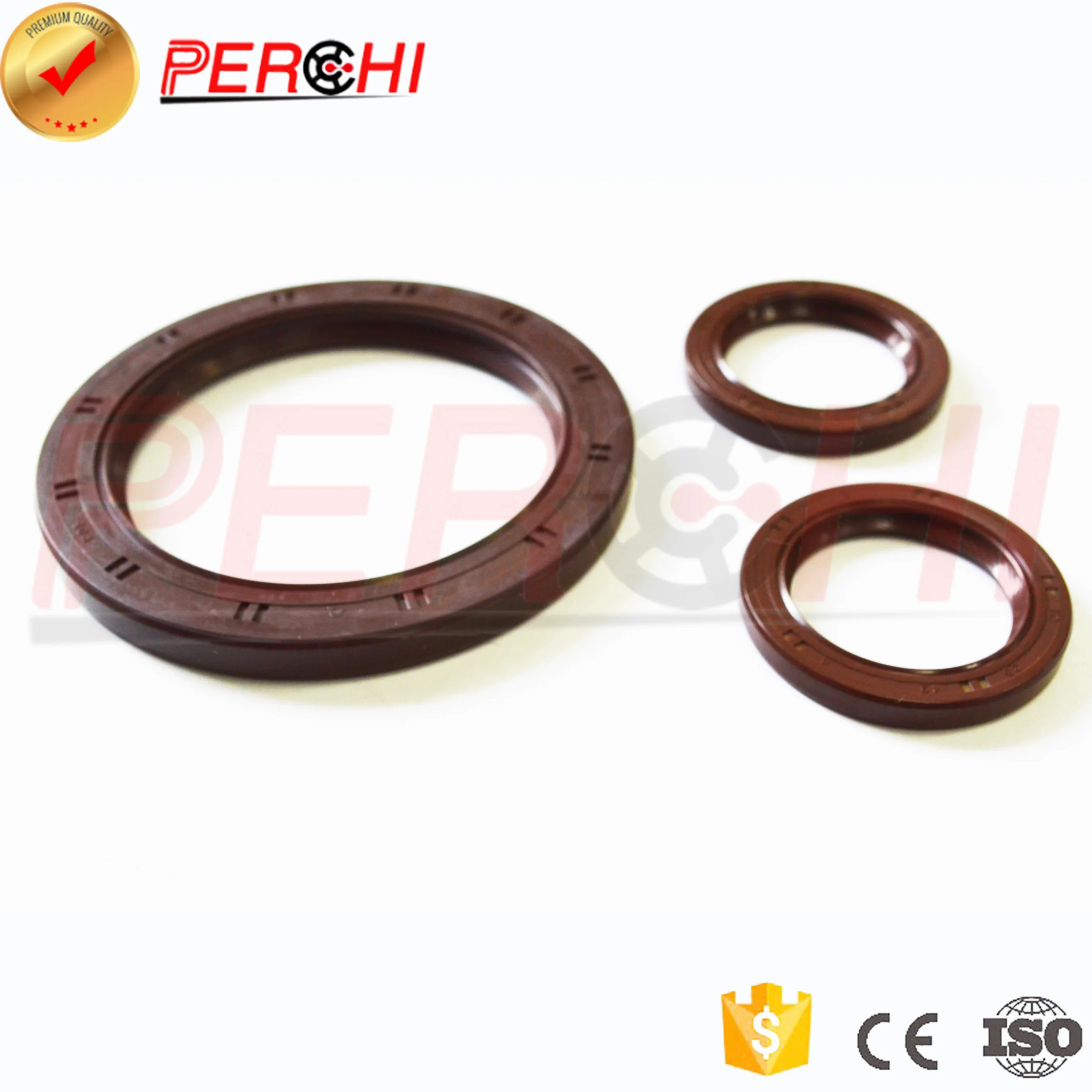 

For TOYOTA 2E/EE110 Front crankshaft oil seal 35x49x6 90311-35017 Rear crankshaft oil seal 90311-75009 75x100x8.5