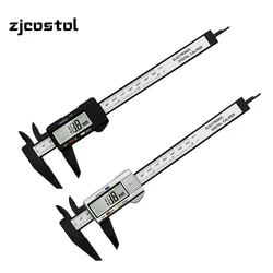 150mm Vernier Caliper 6 inch Electronic  Digital Micrometer Carbon Fiber Non-precision  measuring instruments caliper