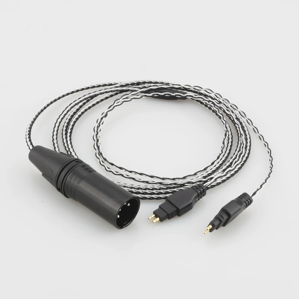 Audiocrast XLR 4pins balanced cable for HD600/HD650/HD580 to PonoPlayer/XLR/A&K/Onkyo